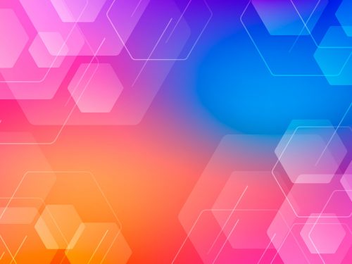 Gradient Geometric Background