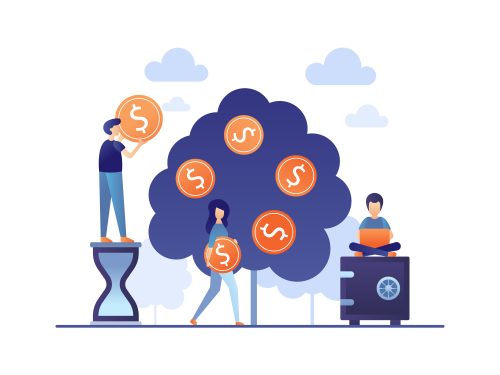 Investing Vector Free Illustration