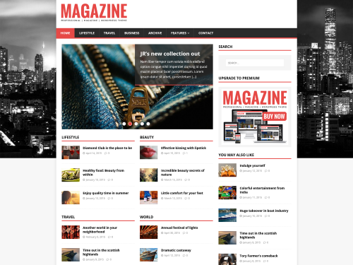 MH Magazine Lite WordPress Theme