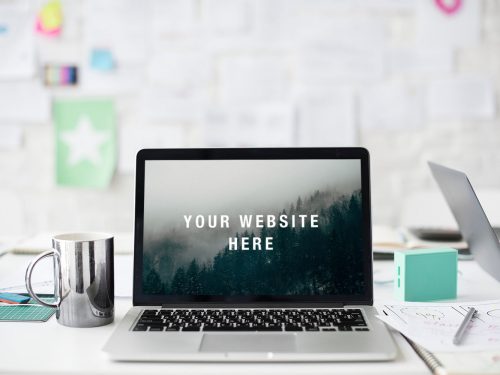 MacBook Pro Mockup Free PSD