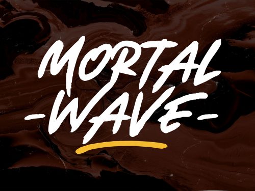 Mortal Wave Free Font