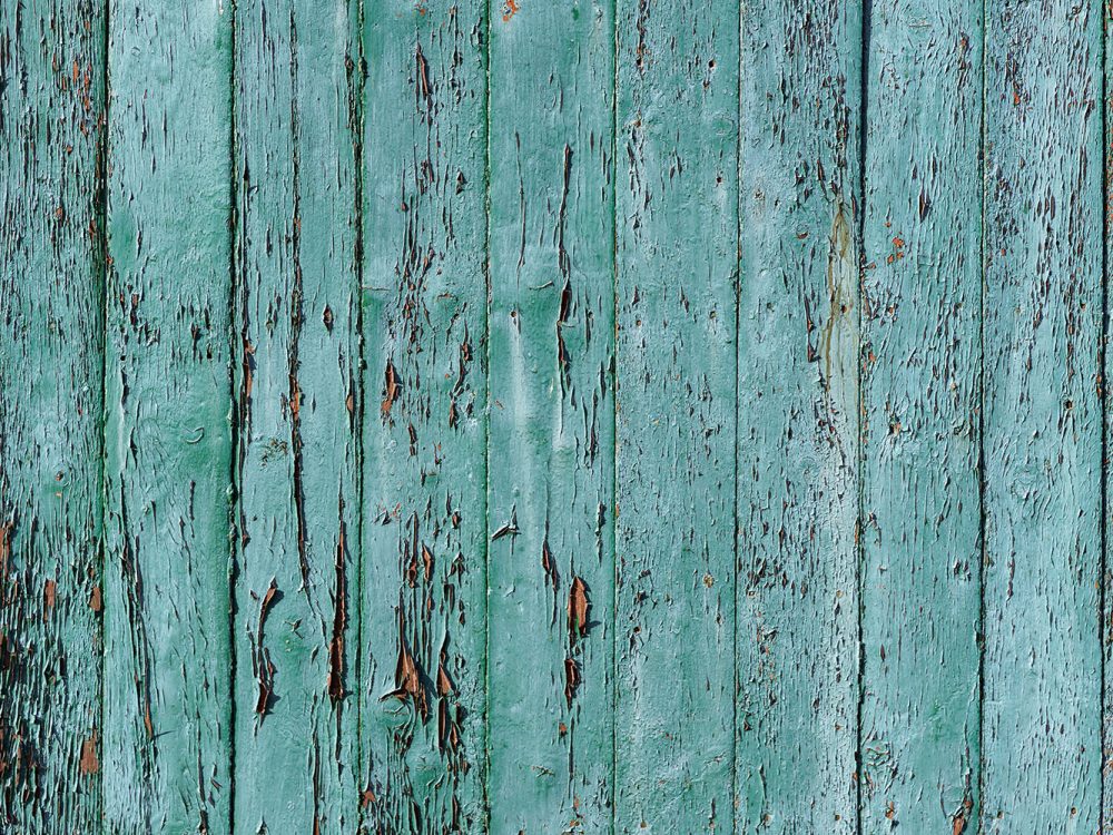 Old Blue Wooden Texture