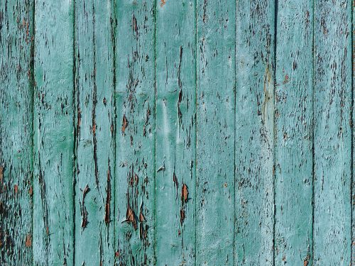 Old Blue Wooden Texture