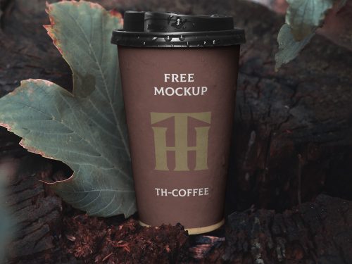 Paper Cup PSD Mockup