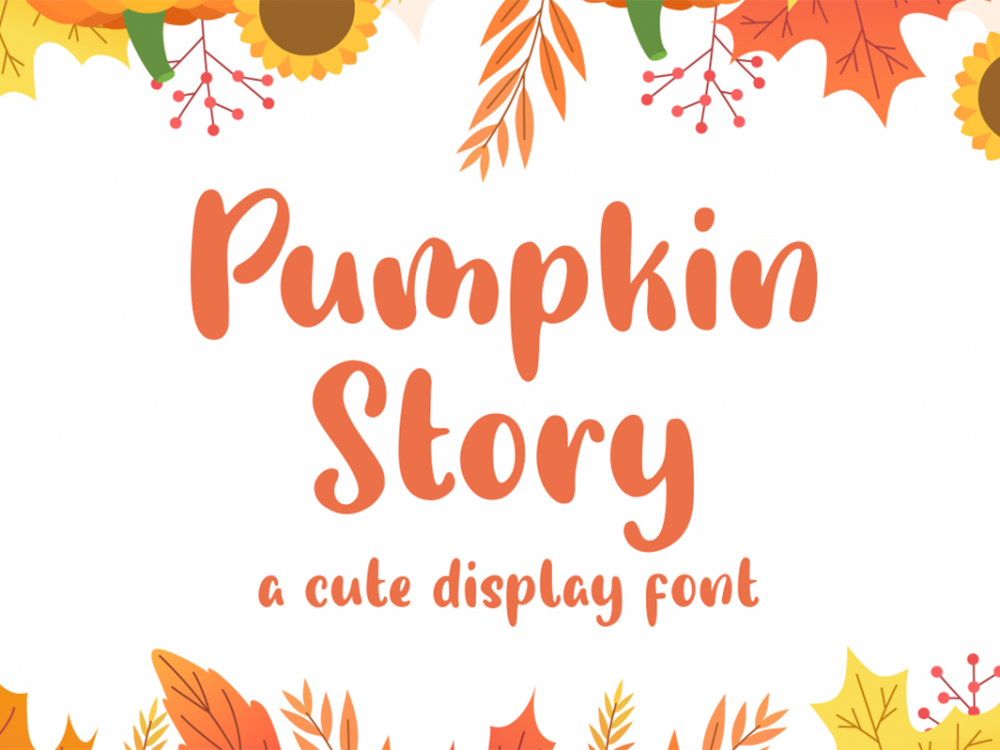 Pumpkin Story Free Font