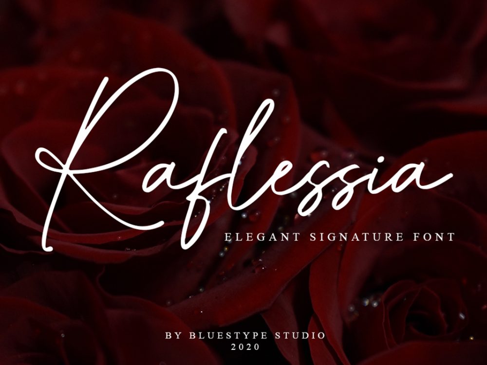 Raflessia Free Font