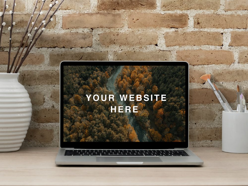 Realistic MacBook Pro Mockup