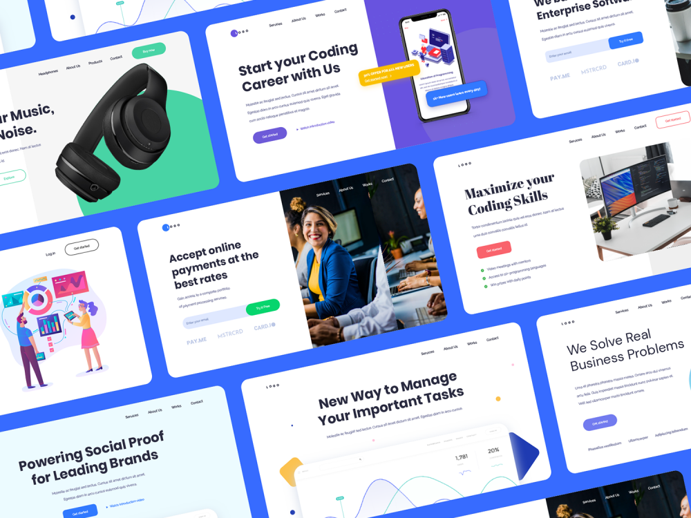 Saturn v1.0 - UI Kit Headers
