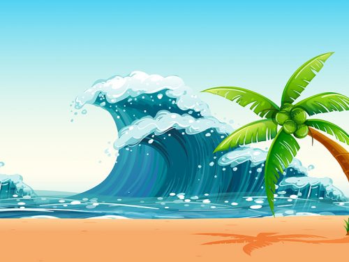 Summer Vacation Illustration