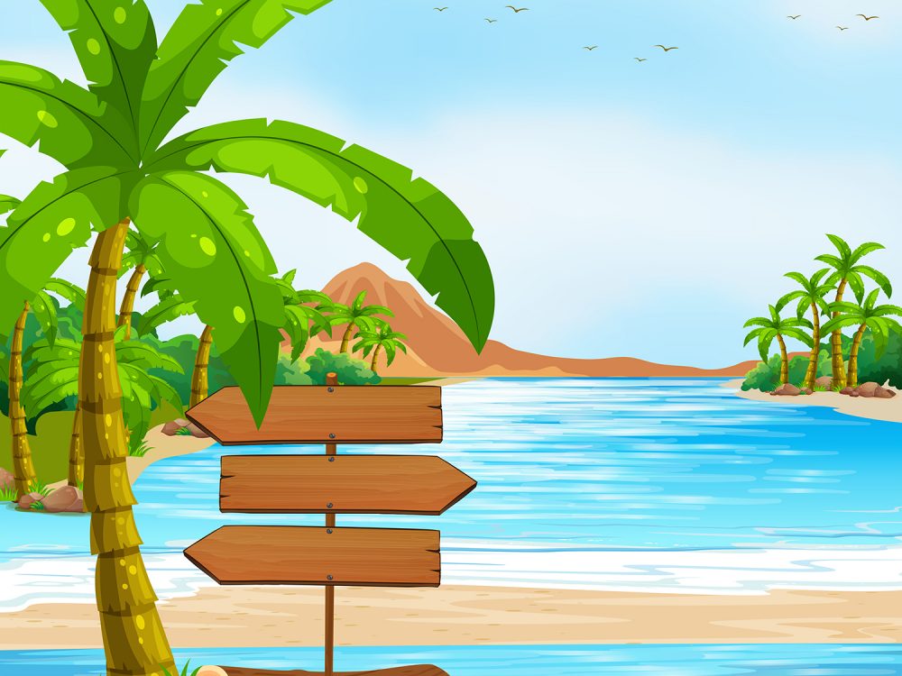 Summer Vacation Illustration