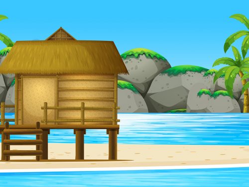 Summer Vacation Illustration