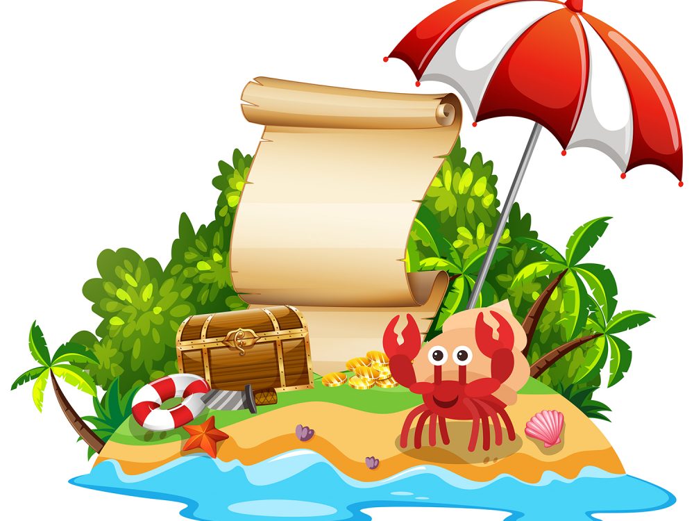 Summer Vacation Illustration