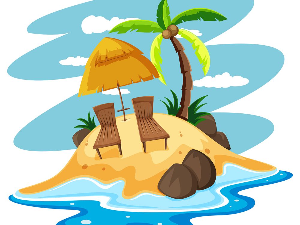 Summer Vacation Illustration