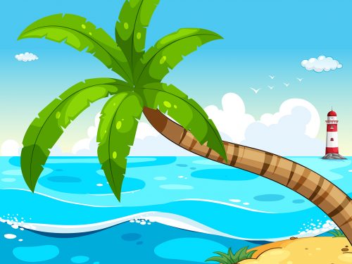 Summer Vacation Illustration