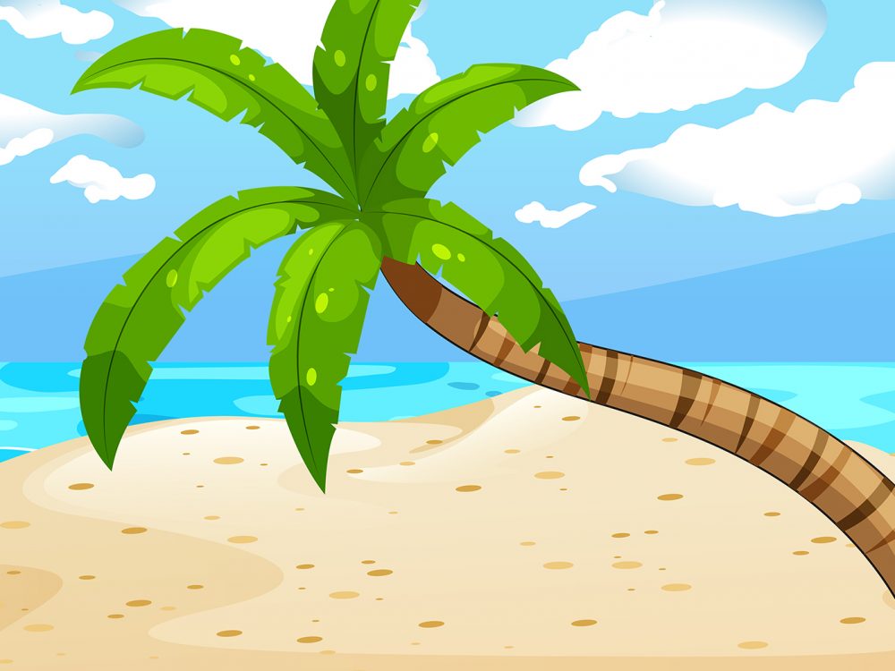 Summer Vacation Illustration