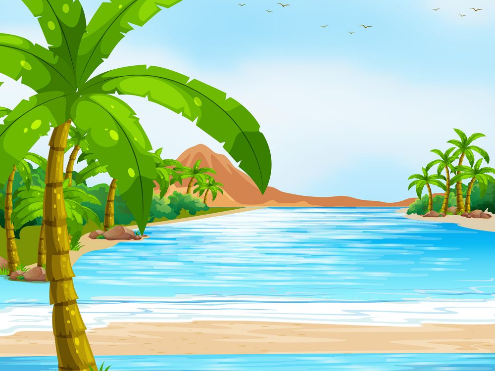 Summer Vacation Illustration