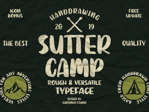 Sutter Camp Free Font