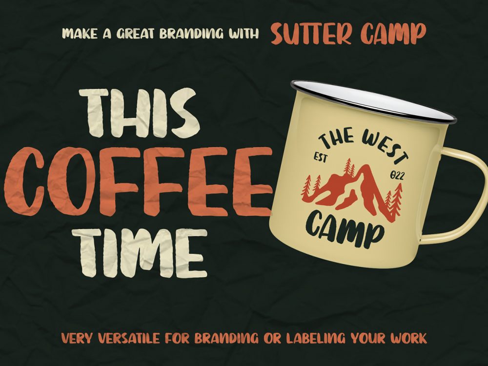 Sutter Camp Free Font