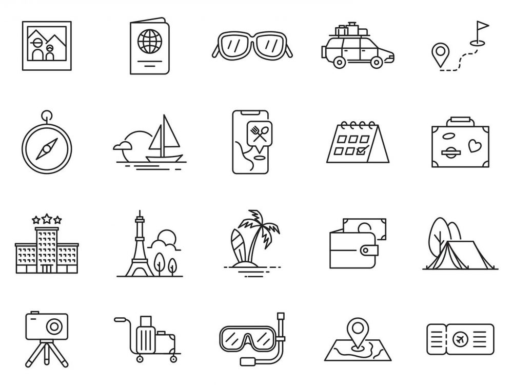 Travel Vector Icons