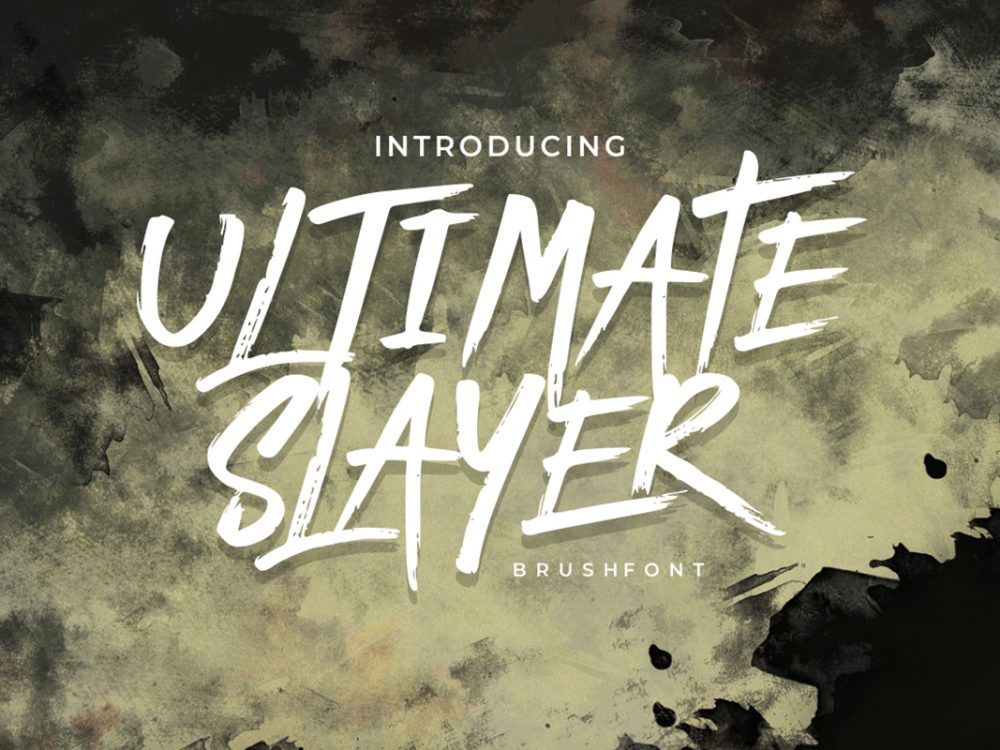 Ultimate Slayer Free Font