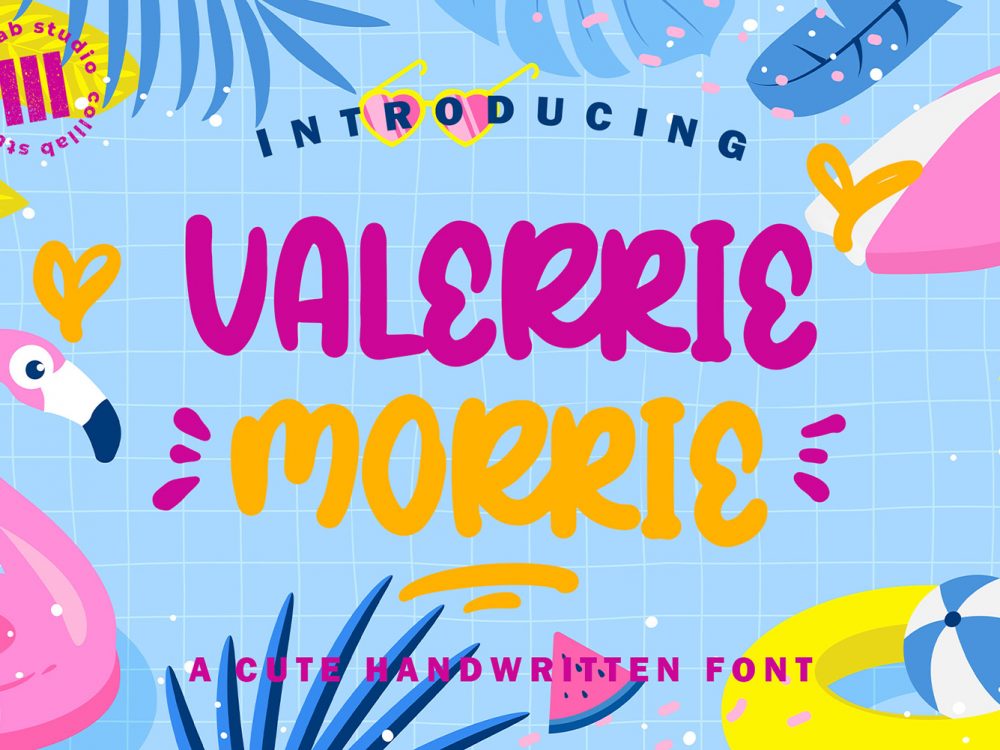 Valeerie Morrie Free Font