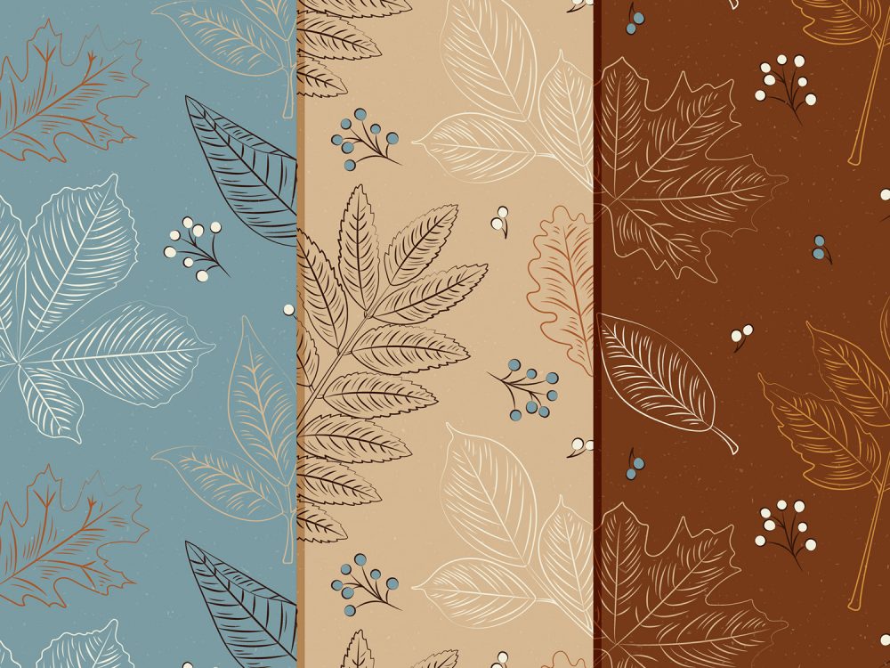Vintage Autumn Pattern Collection
