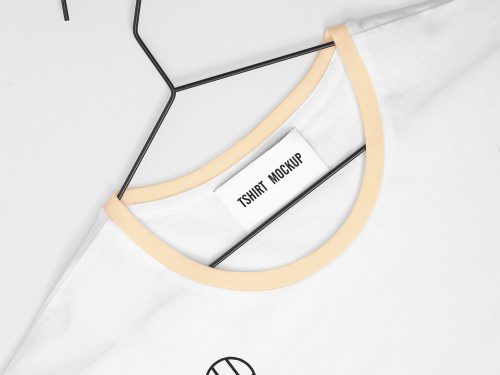 White T-Shirt Mockup