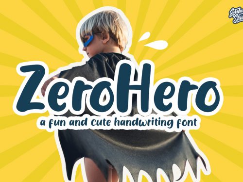 Zerohero Free Font