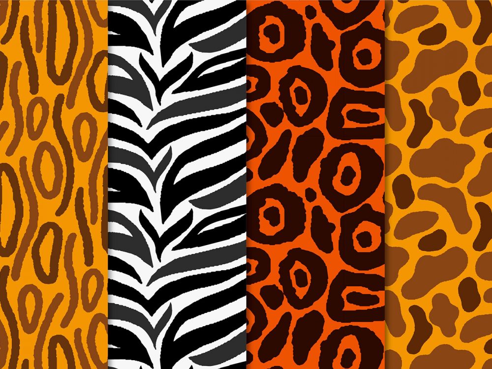 Animal Print Pattern Set
