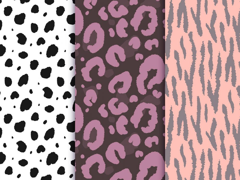 Animal Print Pattern Set