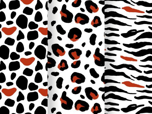 Animal Print Pattern Set