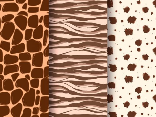Animal Print Pattern Set