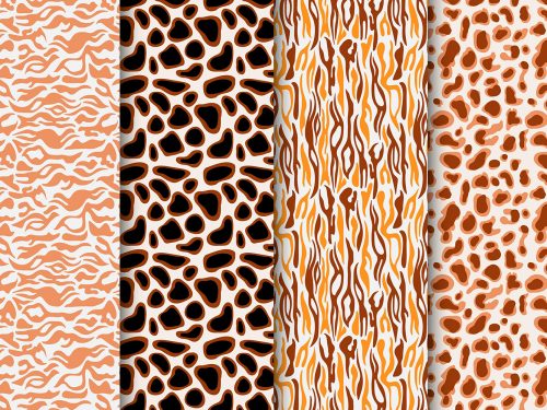 Animal Print Pattern Set