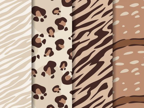 Animal Print Pattern Set