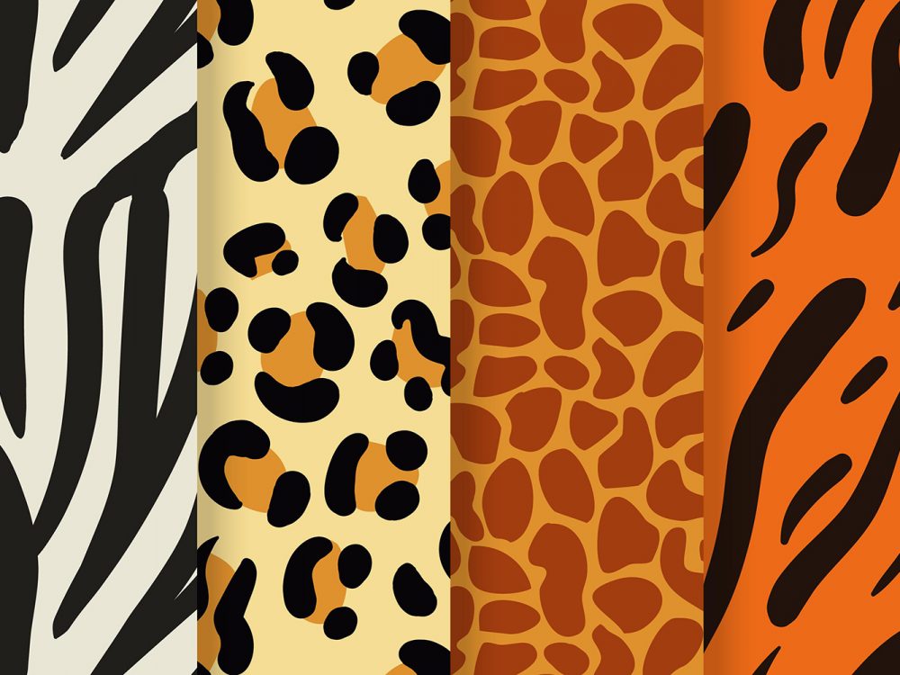 Animal Print Pattern Set