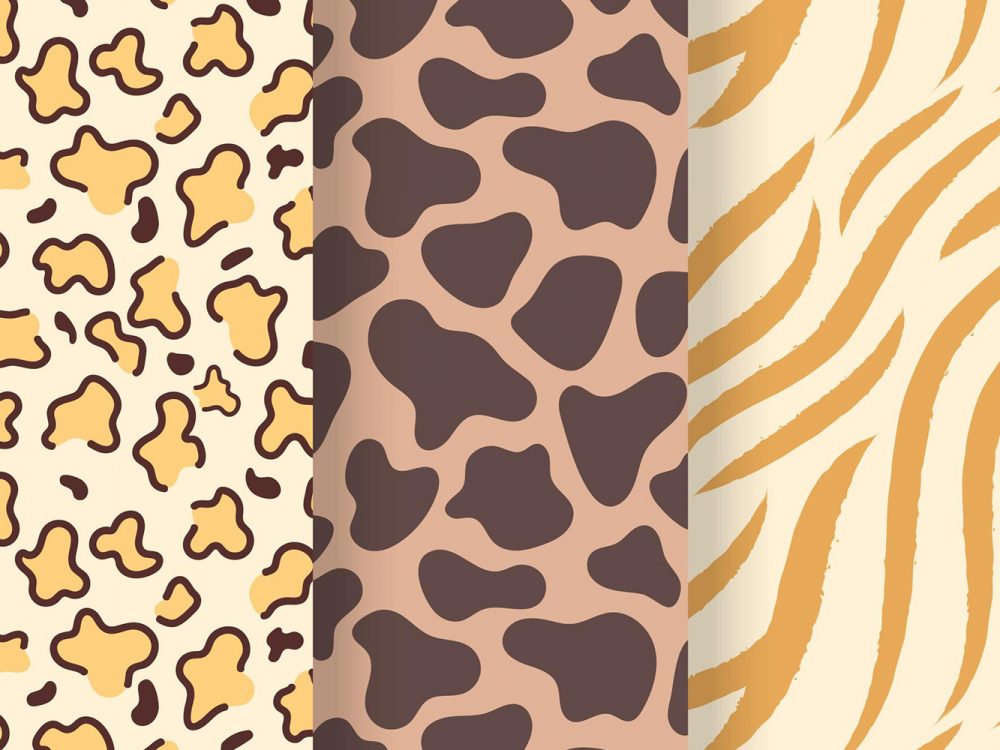Animal Print Pattern Set
