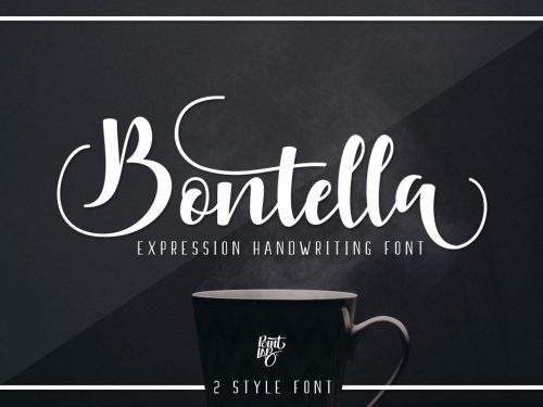 Bontella Free Font