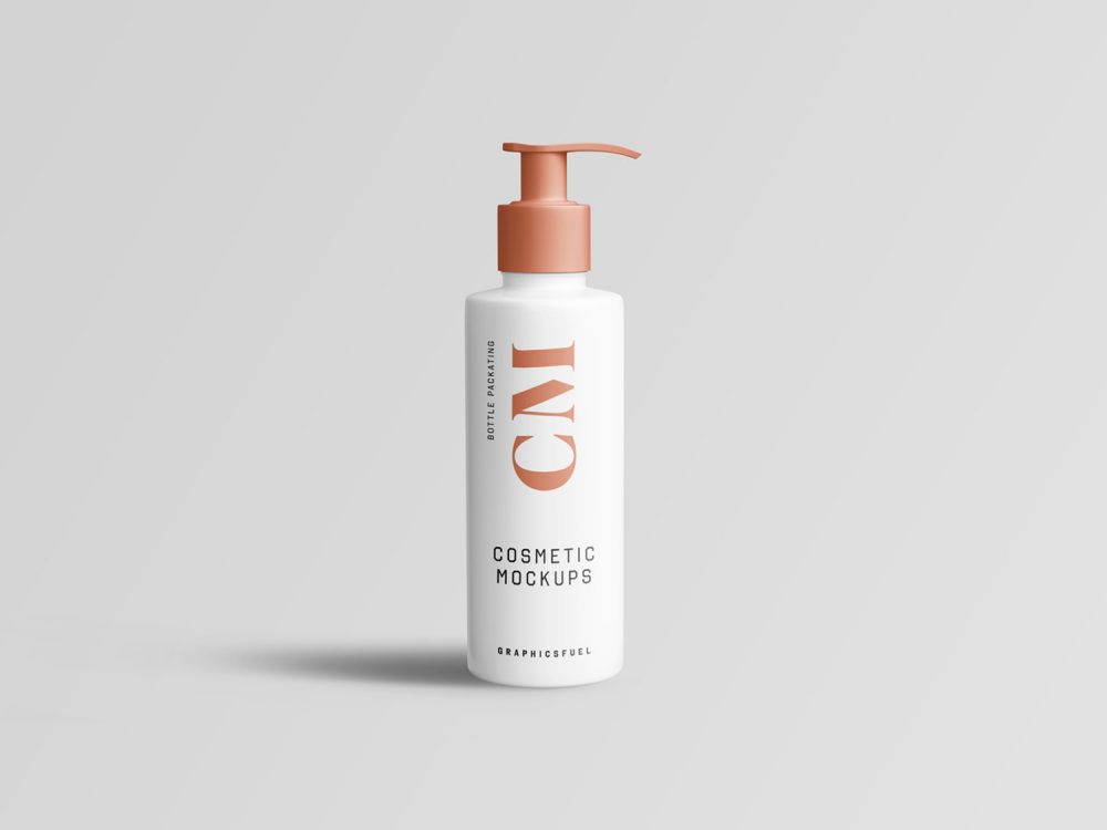 Cosmetic Bottles Mockup