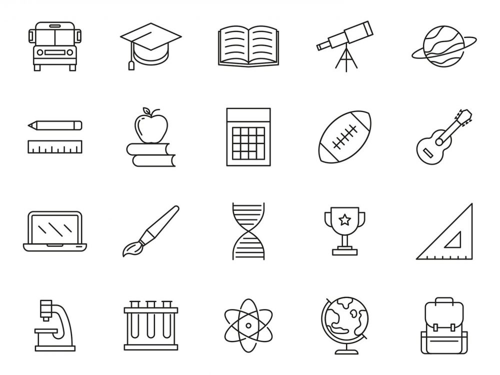Free Education Vector Icons