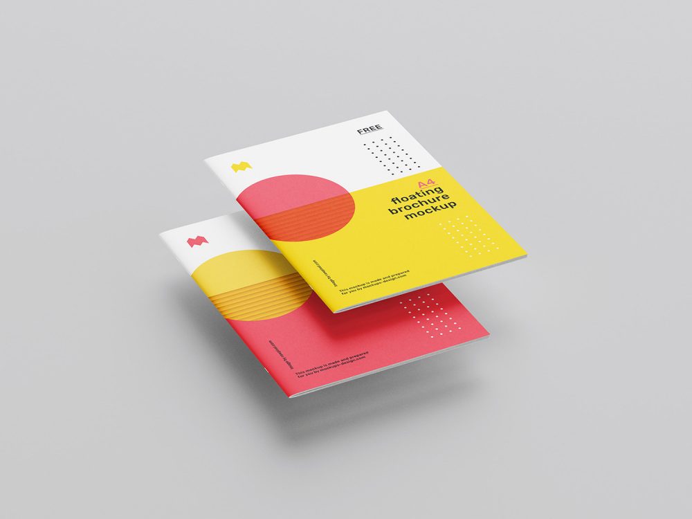 Free Brochure Mockup PSD