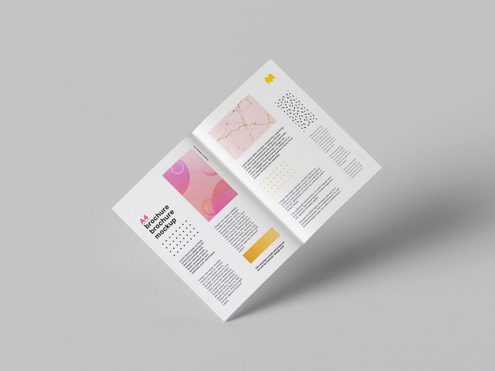Free Brochure Mockup PSD