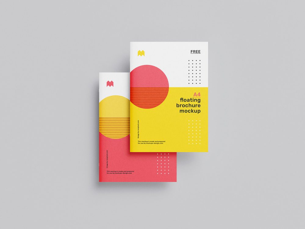 Free Brochure Mockup PSD