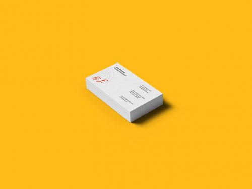 Free Business Card Mockup