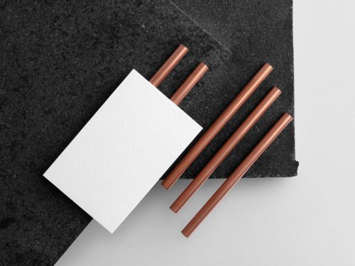 Free Business Card Mockup