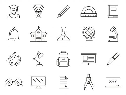 Free Education Vector Icons
