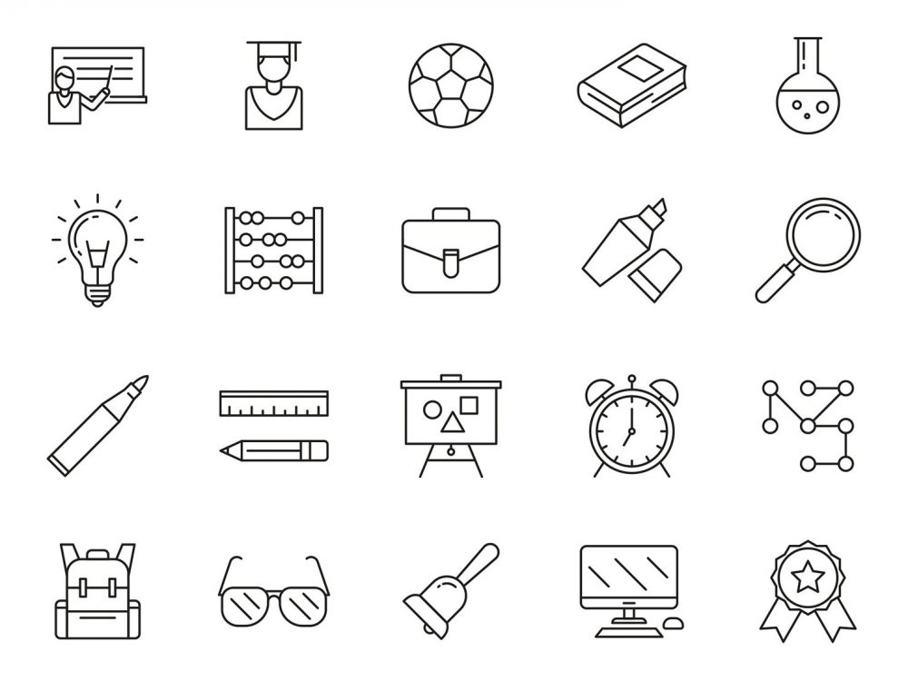 Free Education Vector Icons