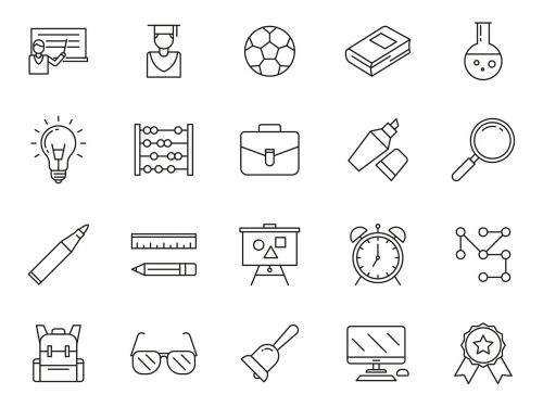 Free Education Vector Icons