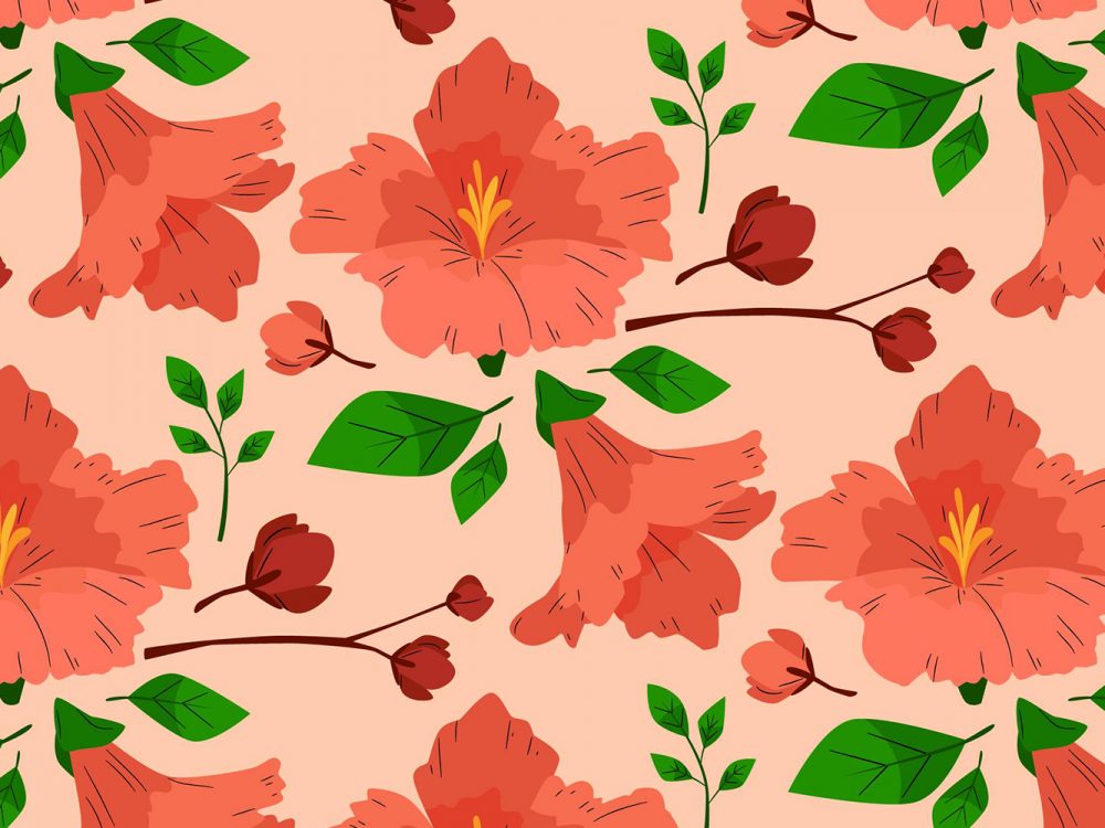 Free Floral Pattern