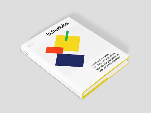 Free Hardcover Book Mockup