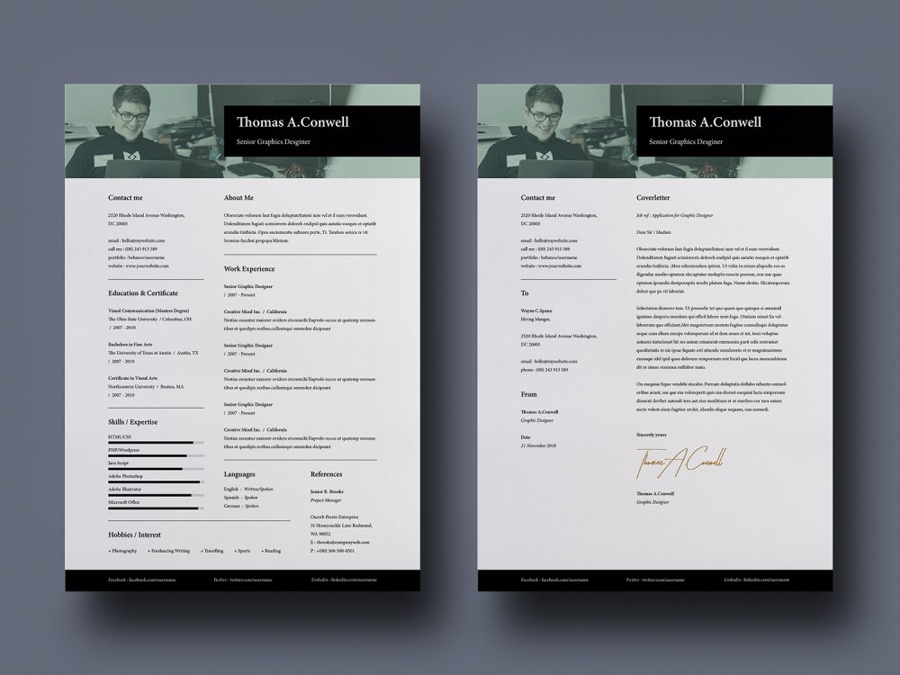 Free Resume Template Vol-10 2